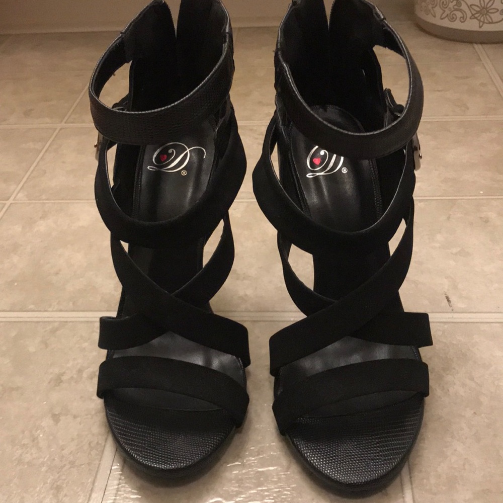 Black heels
